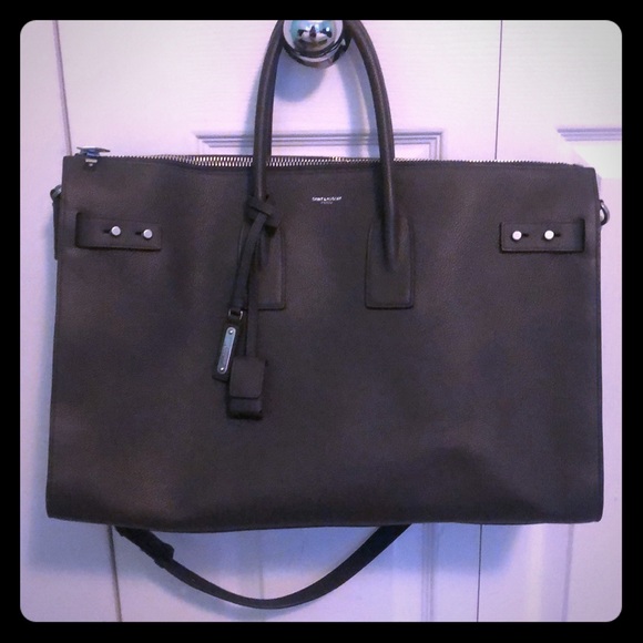 Saint Laurent Handbags - Saint Laurent sac de jour grey tote crossbody
